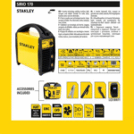 Soldador Stanley sirio 170 inverter MMA - Imagen 3