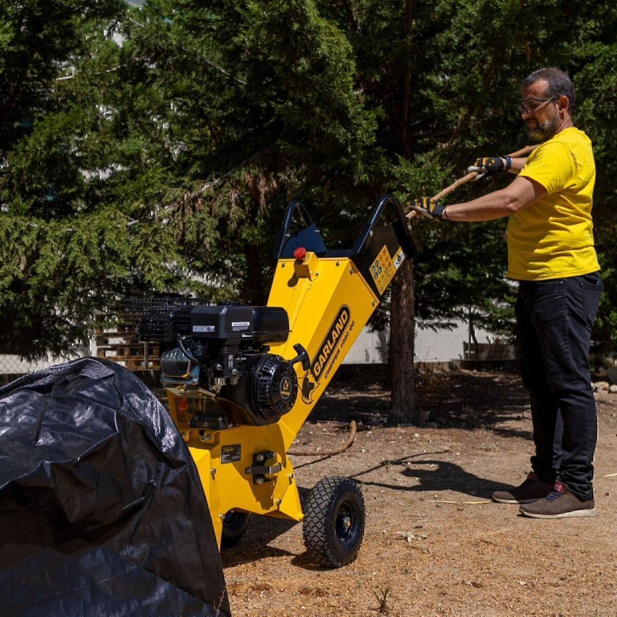Biotriturador Garland Chipper 1080QG-V23 gasolina - Imagen 2