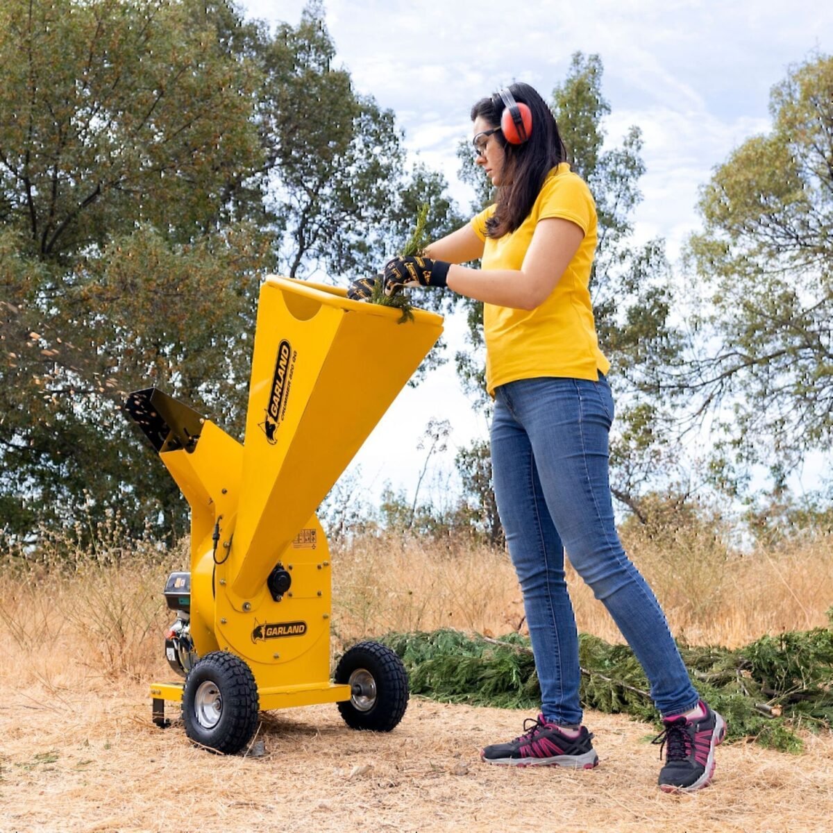 Biotriturador Garland Crummer 820QG-V22 gasolina - Imagen 2