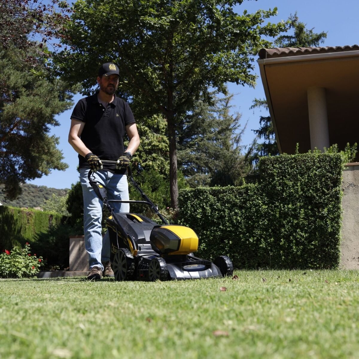 Cortacesped Garland Apache Keeper 40V 395S-V23 batería - Imagen 5
