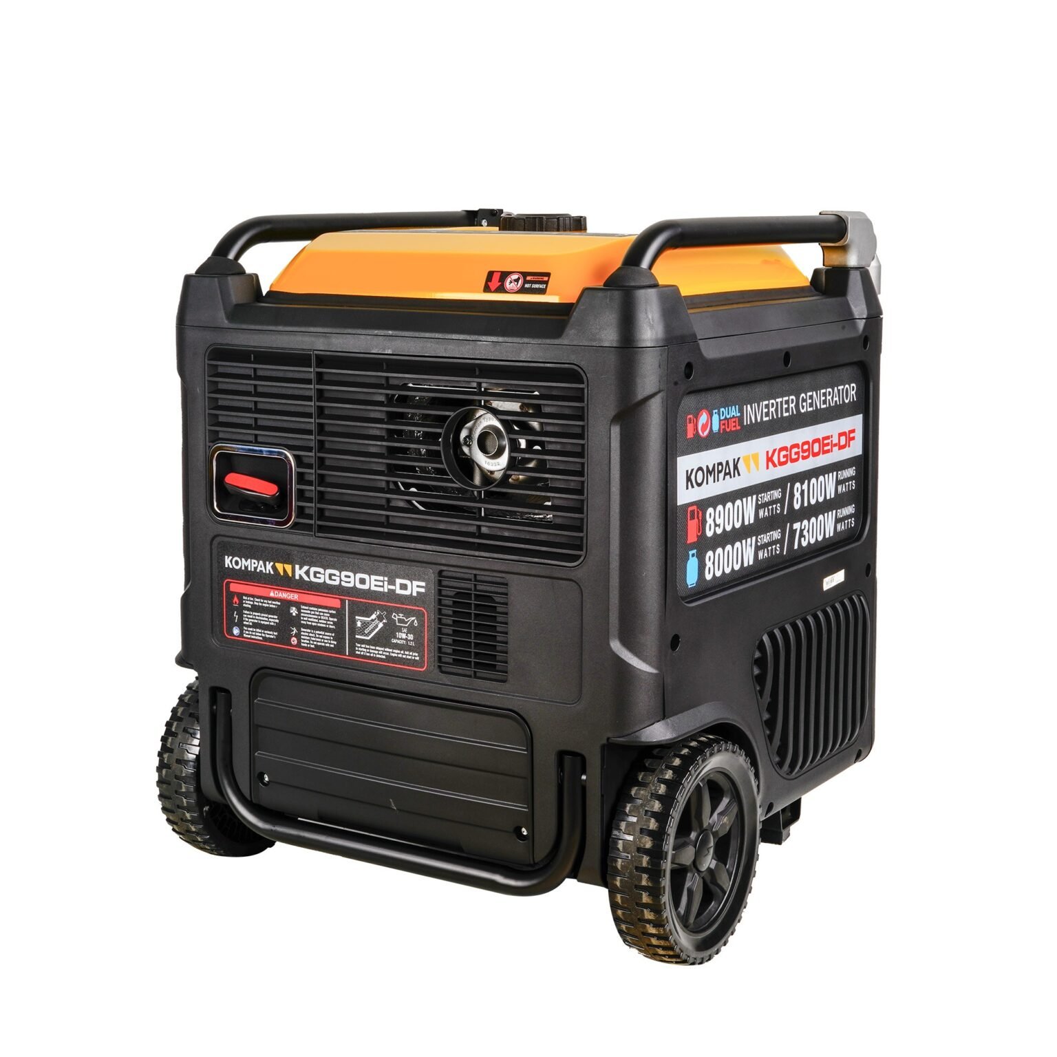 Generador Kompak 8,9KW Inverter gasolina / gas (GLP) KP-KGG90EI-DF - Imagen 4