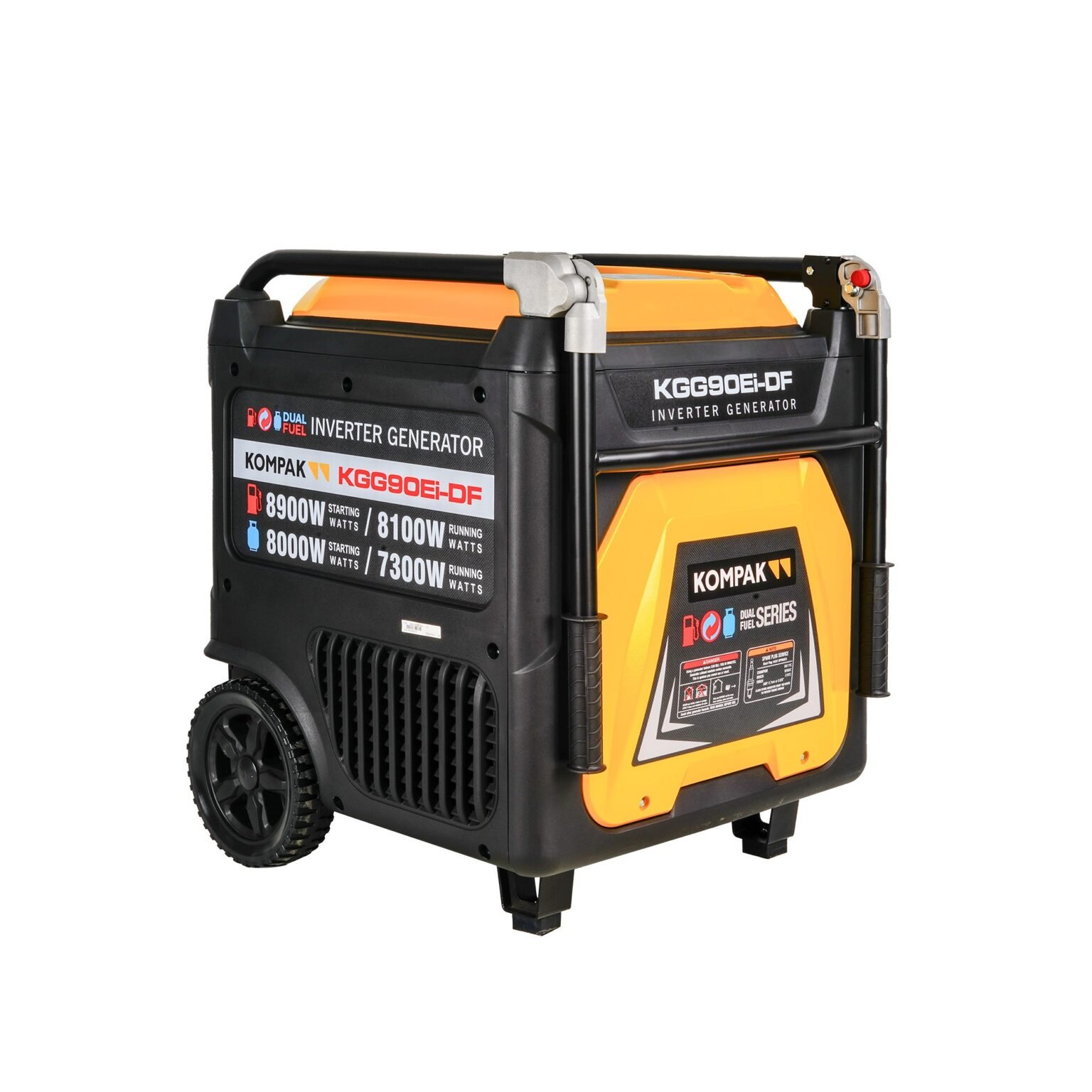 Generador Kompak 8,9KW Inverter gasolina / gas (GLP) KP-KGG90EI-DF - Imagen 2
