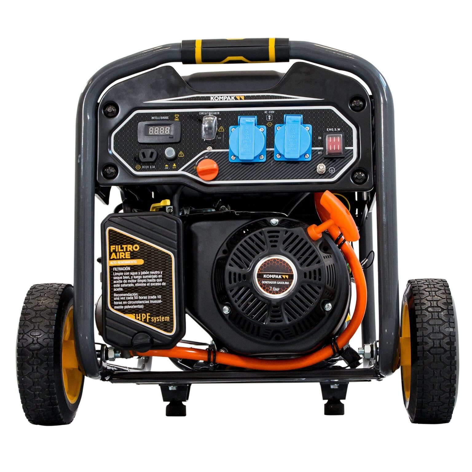Generador dual fuel Kompak K4000S-DF gasolina AVR - Imagen 2