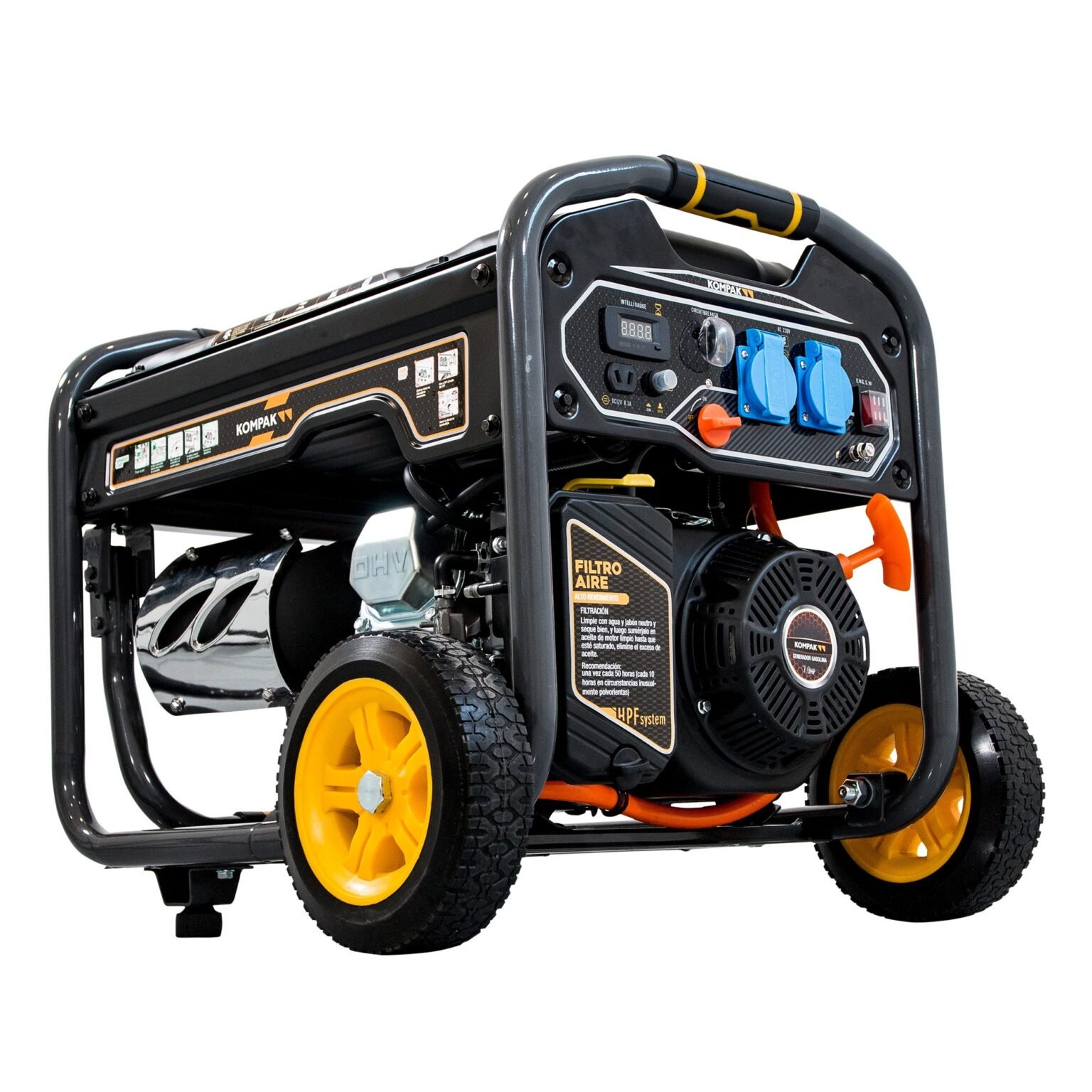 Generador dual fuel Kompak K4000S-DF gasolina AVR - Imagen 4