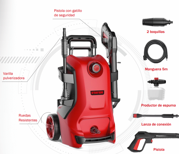 Hidrolimpiadora Industrial Stayer HL145 1800W 130BAR