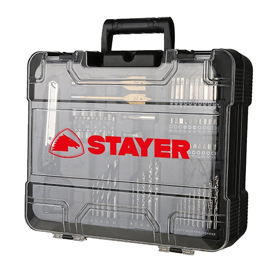 TALADRO + ACCESORIOS DANI 3 Taladro Atornillador Percutor 18V Stayer PBL 2022 PK + ACCESORIOS + 2 BAT. 2AH + CARGADOR - Imagen 4