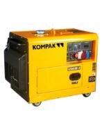 Generador eléctrico trifásico Kompak K6100SE-3 insonorizado diésel