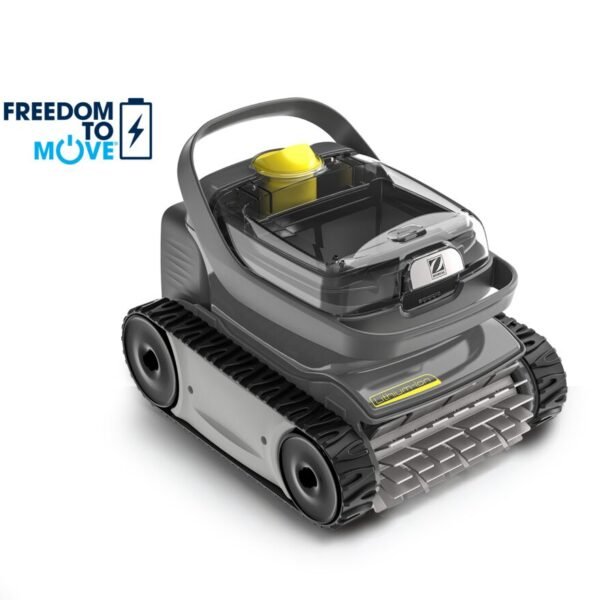 Robot eléctrico inalámbrico Zodiac Pixel OP32 limpia el fondo y las paredes de la piscina